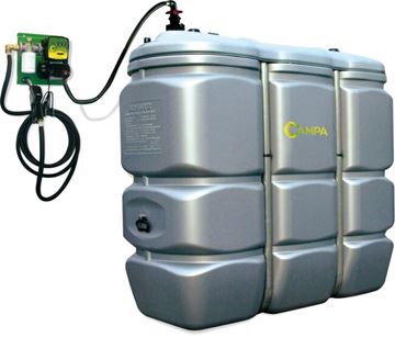 Image de CUVE STOCKAGE CAMPA PEHD 1500 L+ STATION 50 L/min